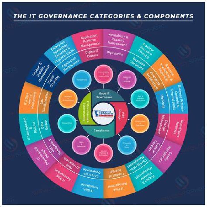 What does a governance framework include?