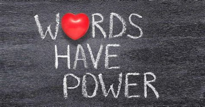 What does it mean to have power in your words?