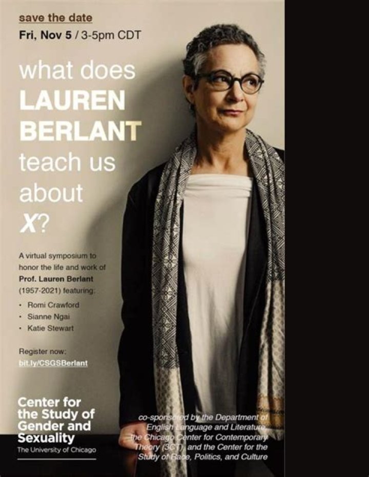 What does Lauren Berlant teach us?