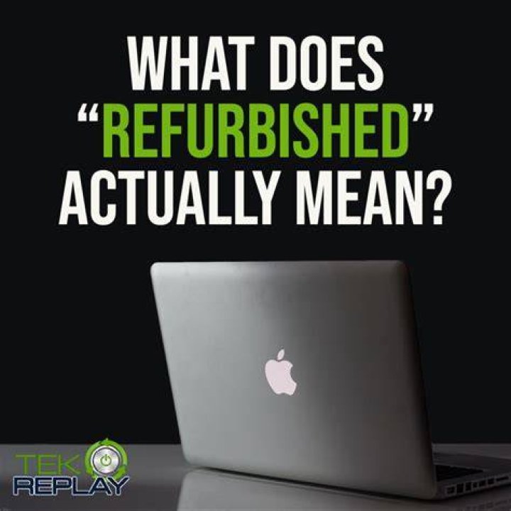 What does refurbished Mac mean?