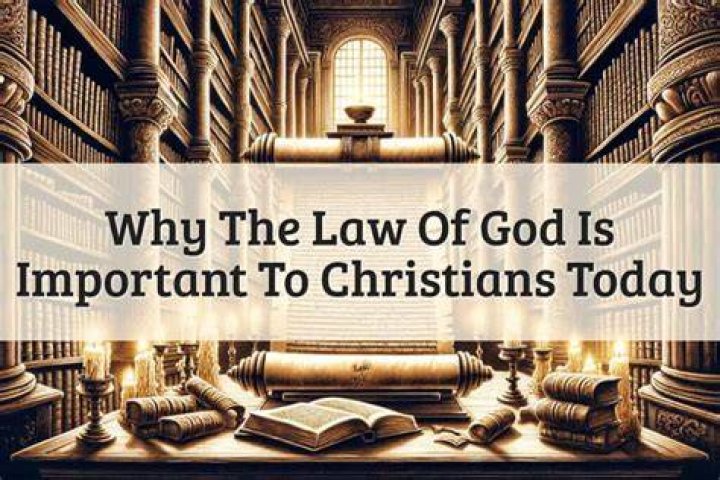 What does the law of God mean?