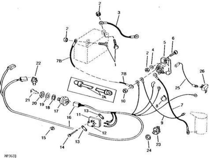 What engine is in a John Deere L120?