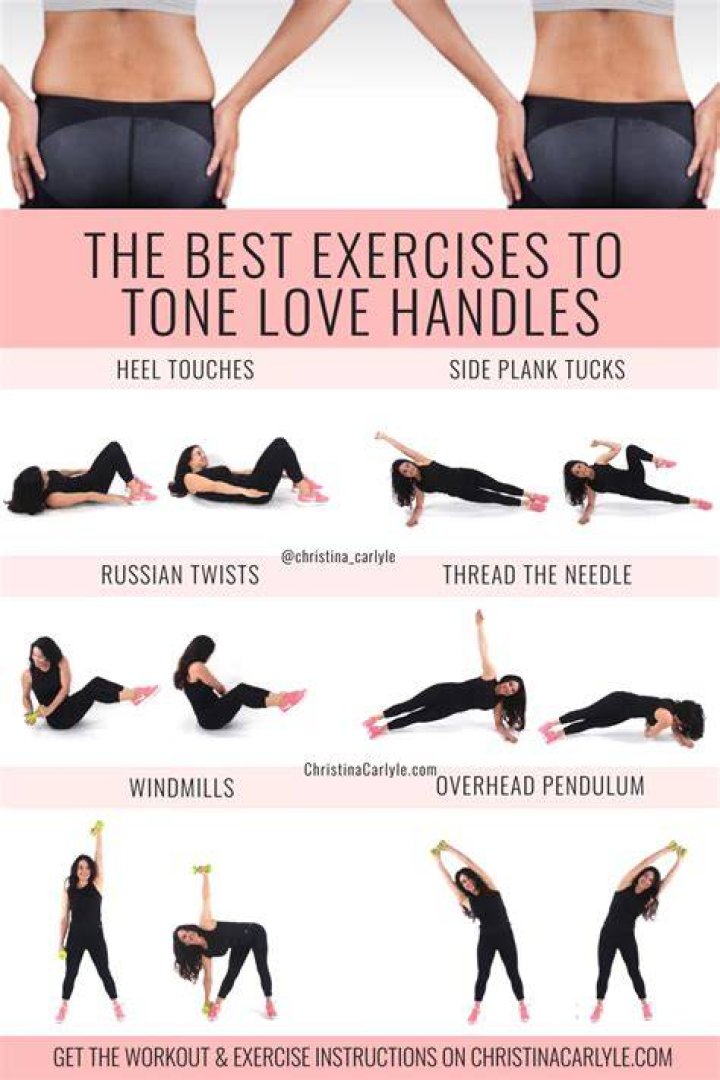What exercises eliminate love handles?