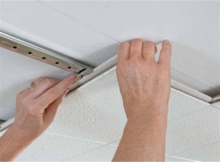 What is a surface mount ceiling tile?