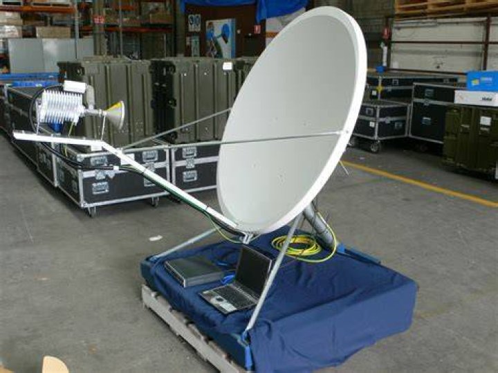 What is a VSAT dish?