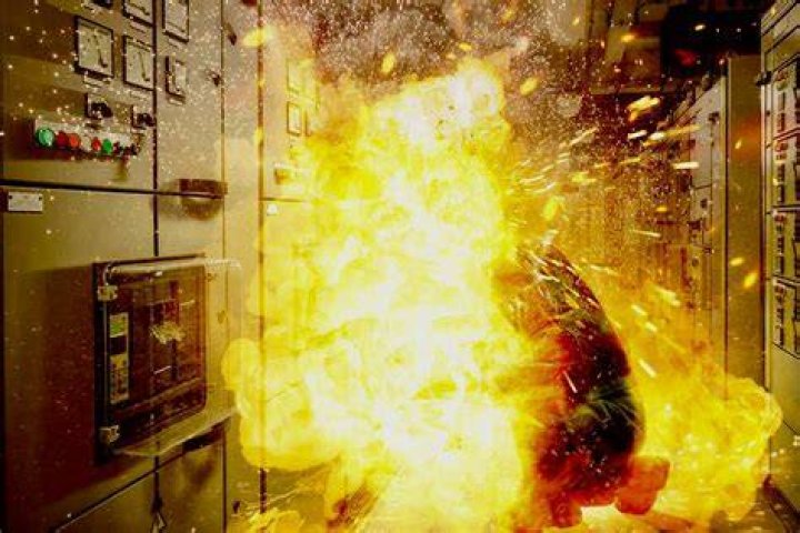 What is an arc flash explosion?