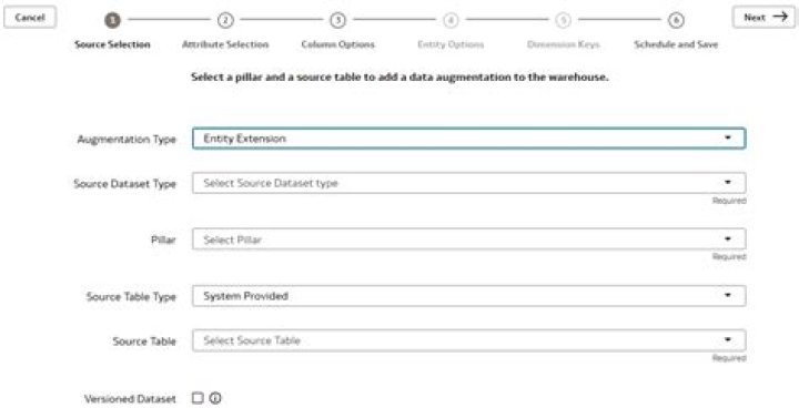 What is an extension of entity type?