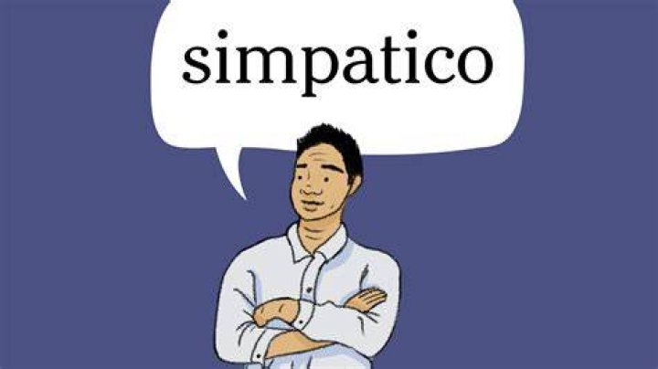 What is another word for simpatico?