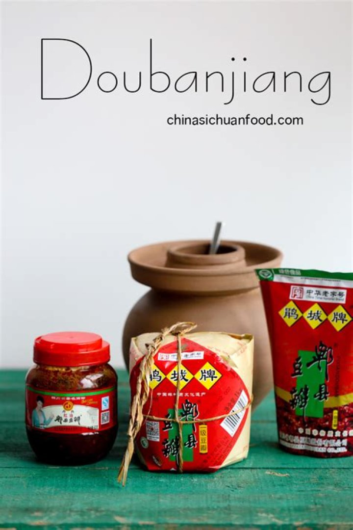 What is doubanjiang made of?