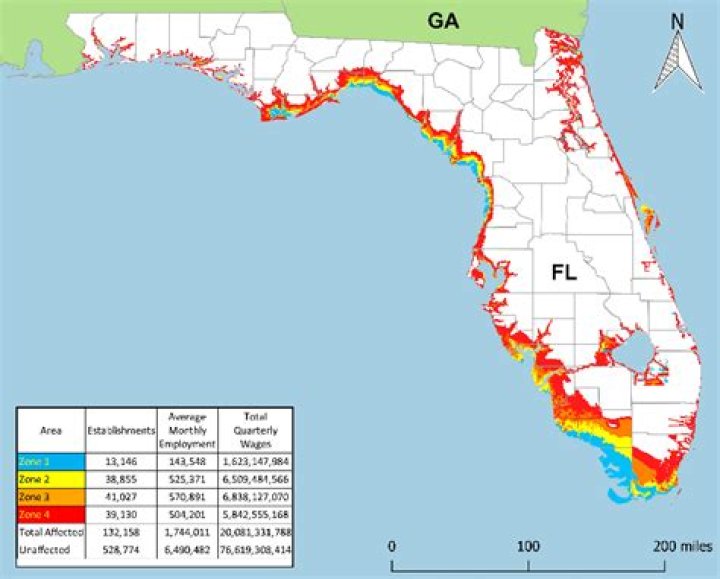 What is flood Zone X in Florida?