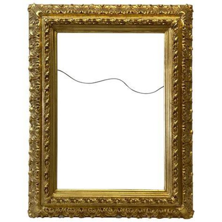 What is gilded frame?
