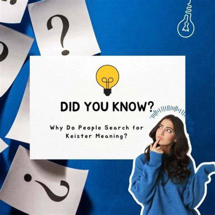 What is Keister slang for?