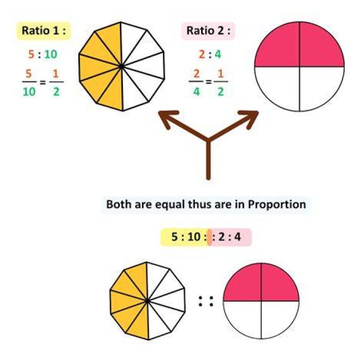 What is ratio and proportion with examples?