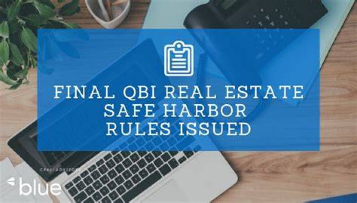 What is safe harbor limit in real estate?