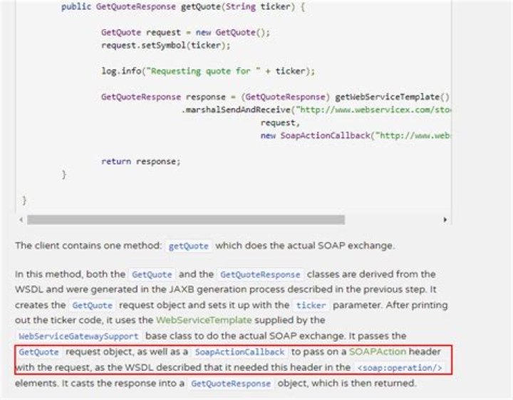 What is SOAPAction header?