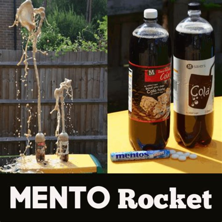 What is the Coke and Mentos experiment called?