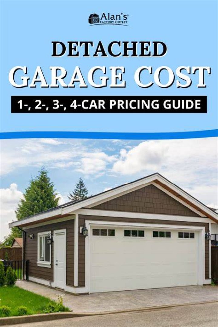 What is the cost of a 4-car garage?