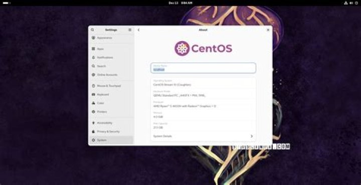 What is the latest kernel version for CentOS?