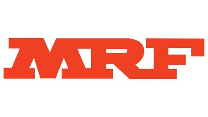 What is the logo of MRF?