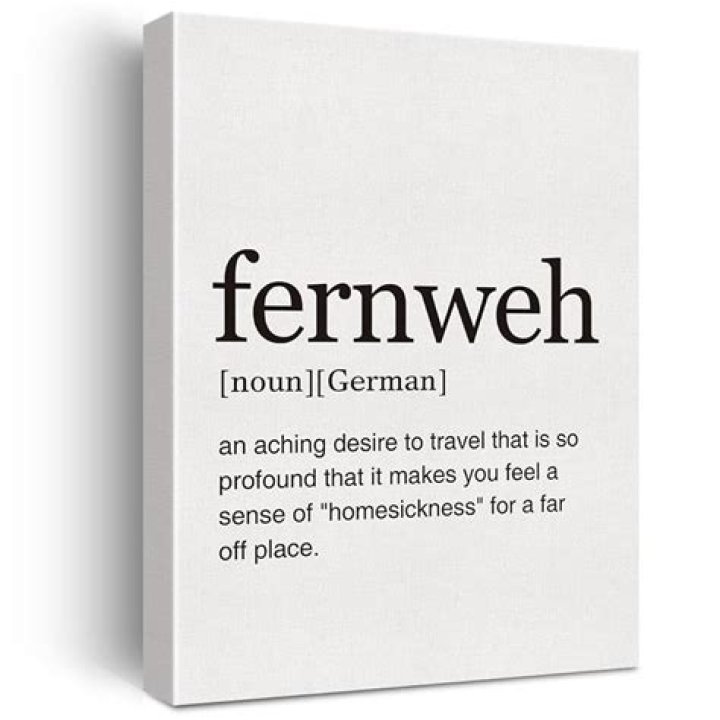 What is the meaning of fernweh?