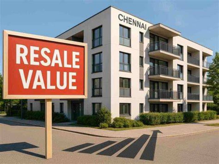What is the resale value of apartments in Chennai?