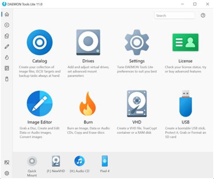 What is the use of daemon tool?