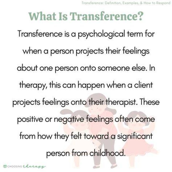 What is transference meaning?