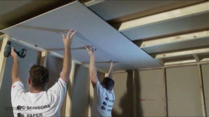 What plasterboard is best for ceilings?