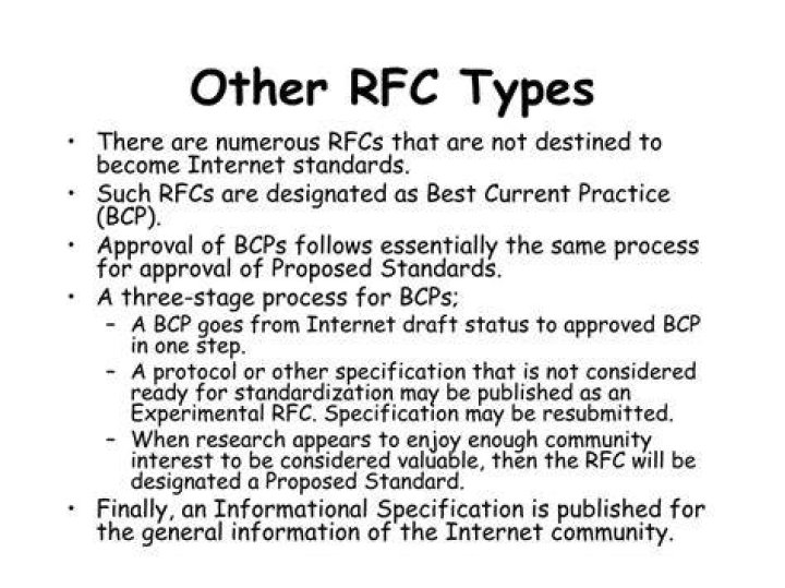 What RFC means?