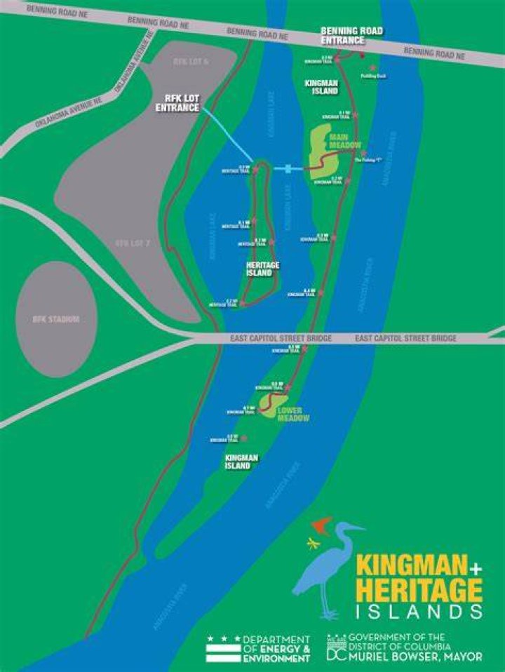 What time does Kingman Island close?