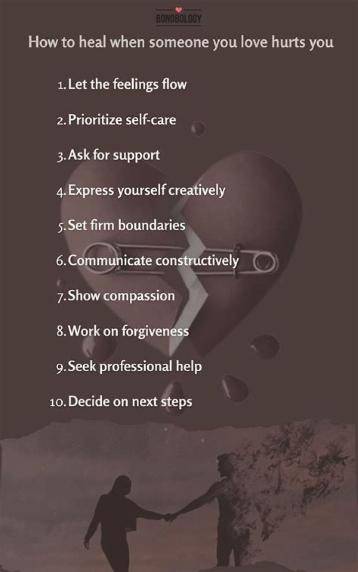 What to do when someone you love hurts your feelings?