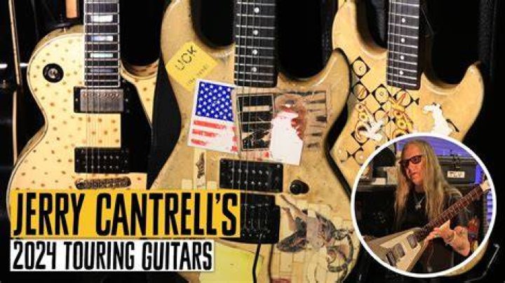 What type of guitar does Jerry Cantrell use?