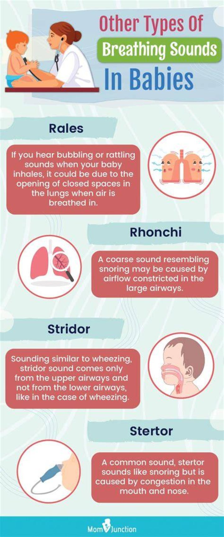 When should I take my baby to the doctor for wheezing?