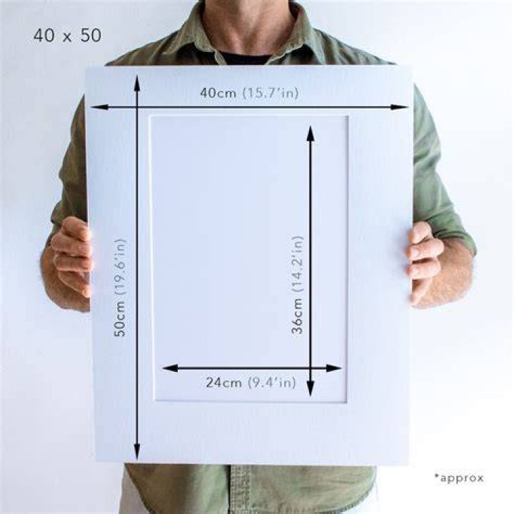 Where can I hang a 40×50 cm poster?