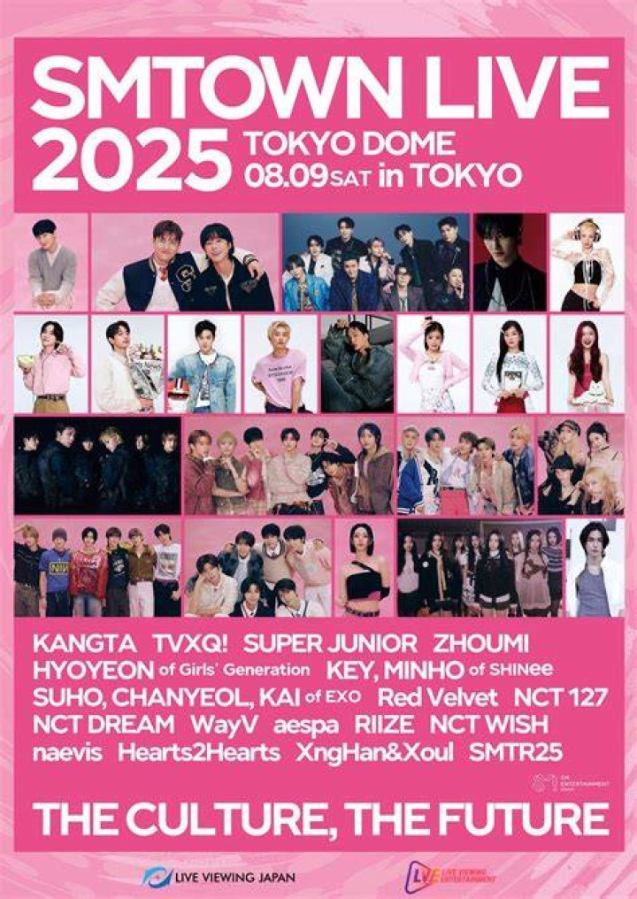 Where can I watch SMTOWN LIVE?