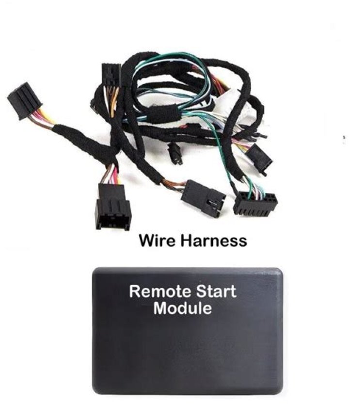 Where is the remote start module located?