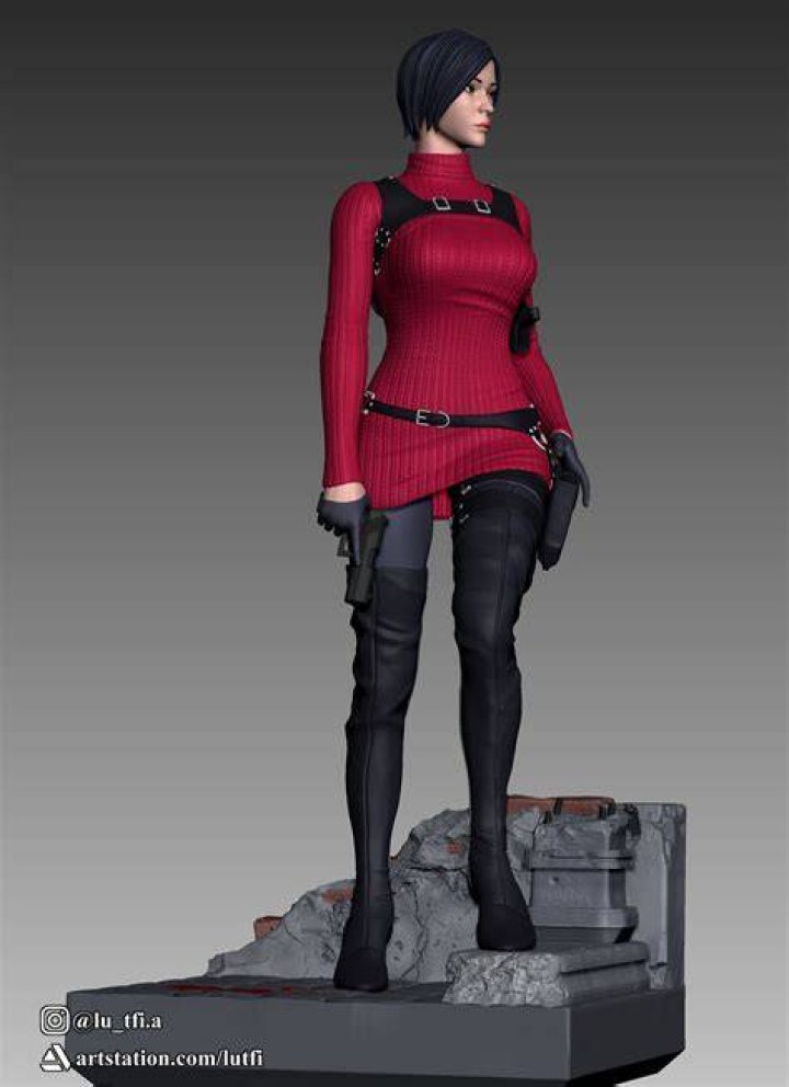 Who is the model for Ada Wong?