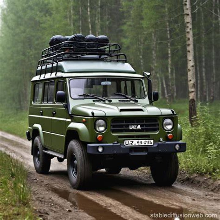 Who makes the UAZ?