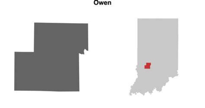 Who was Owen County Indiana named after?