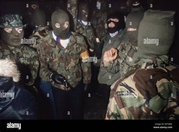 Who were the paramilitaries in Northern Ireland?