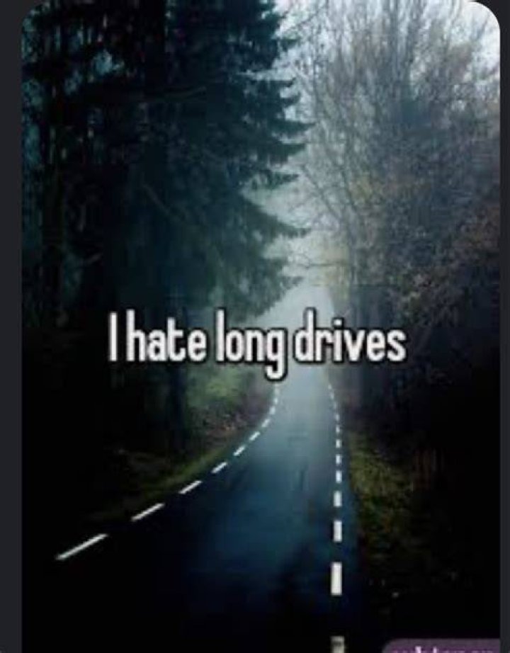 Why do I like long drives?