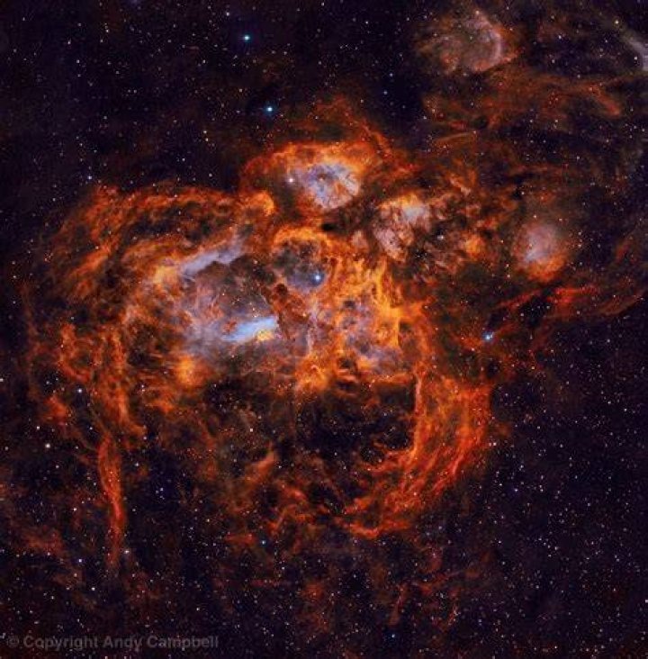 Why is it called the Lobster Nebula?
