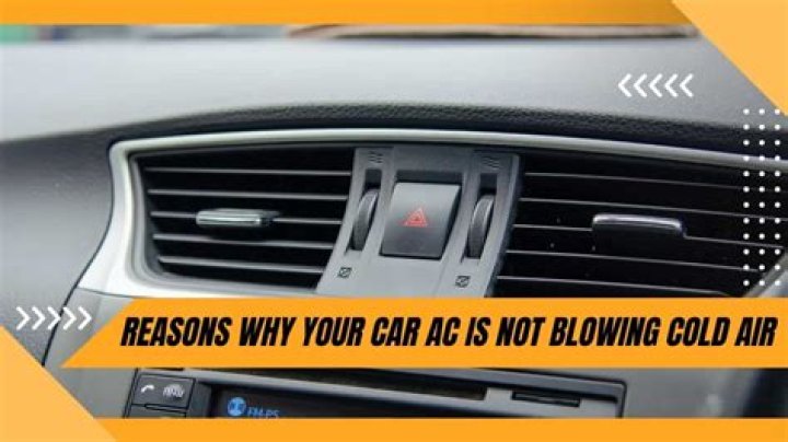 Why is my Hyundai Sonata not blowing cold air?