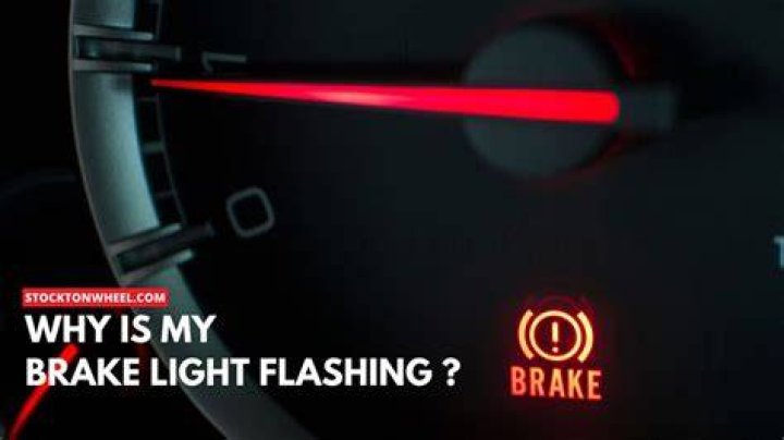 Why is my third brake light flashing?