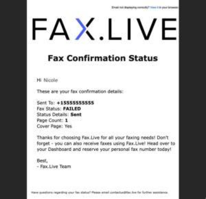 Why will my fax not go through?